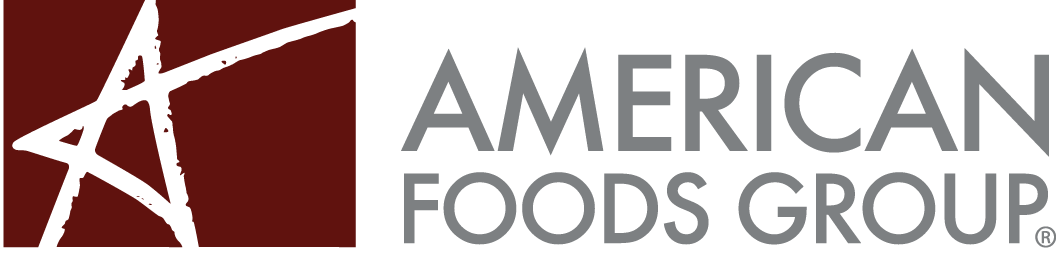 American Foods Group's company logo in full color used on many branded materials.