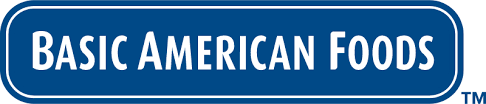 Basic American Food's company logo in full color used on many branded materials.