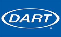 Dart's company logo in full color used on many branded materials.