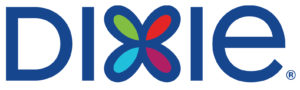 Dixie's company logo in full color used on many branded materials.