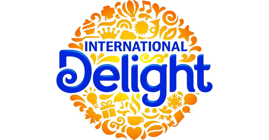 International Delight's company logo in full color used on many branded materials.