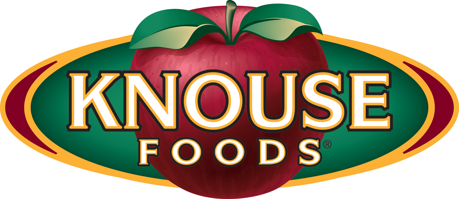 Knouse Foods company logo in full color used on many branded materials.