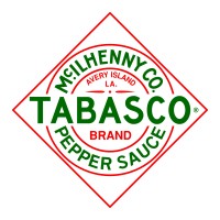 Tabasco's company logo in full color used on many branded materials.