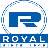 Royal's company logo in full color used on many branded materials.