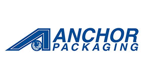 Anchor Packaging's company logo in full color used on many branded materials.