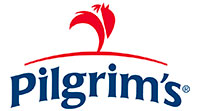 Pilgrim's company logo in full color used on many branded materials.